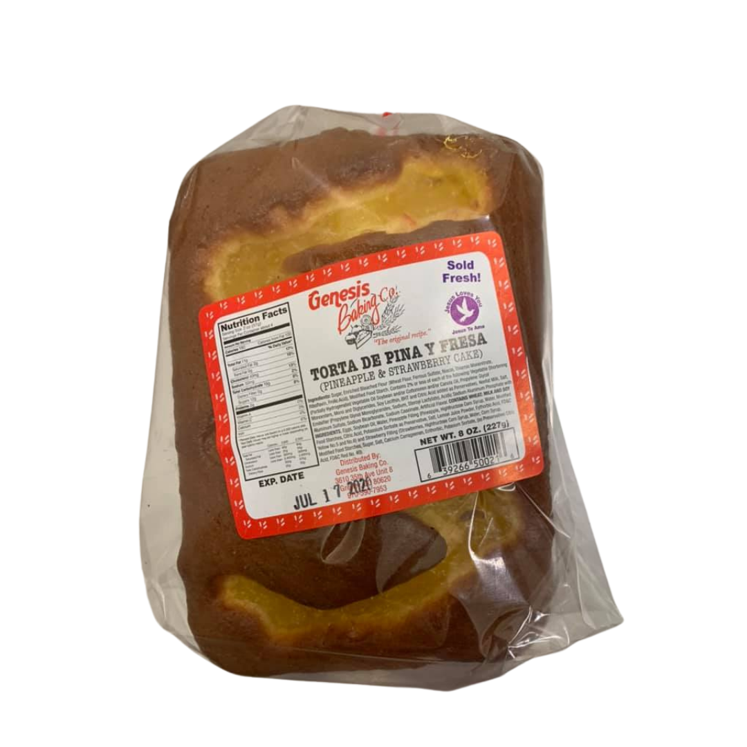 Torta de Piña y Fresa