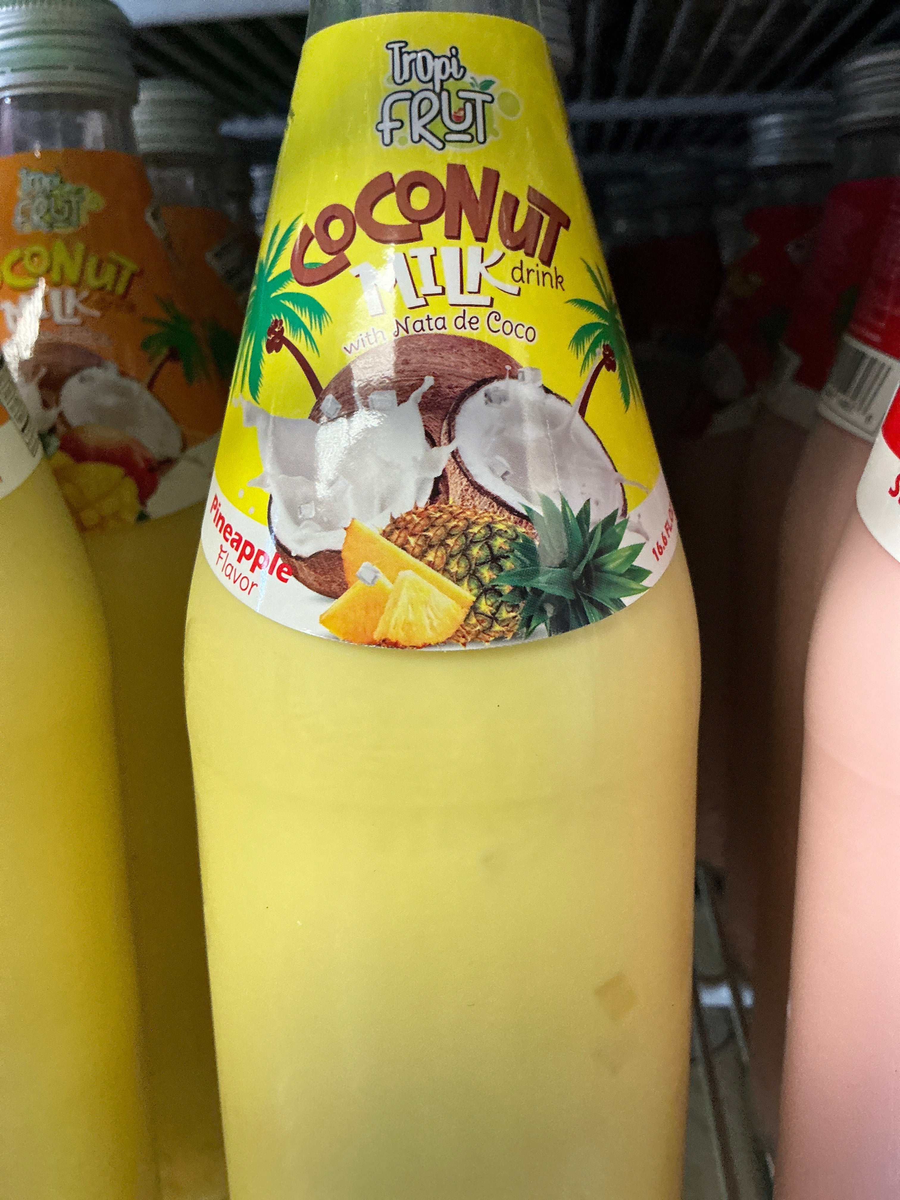 Leche de coco y piña Tropi frut 490ml