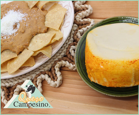 Queso Muenster Enchilado 5 lbs. Barra