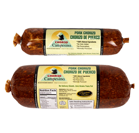 Chorizo ​​Campesino 8 oz. ***