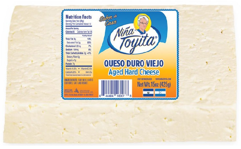 Queso Duro Viejo 15oz Nina Toyita