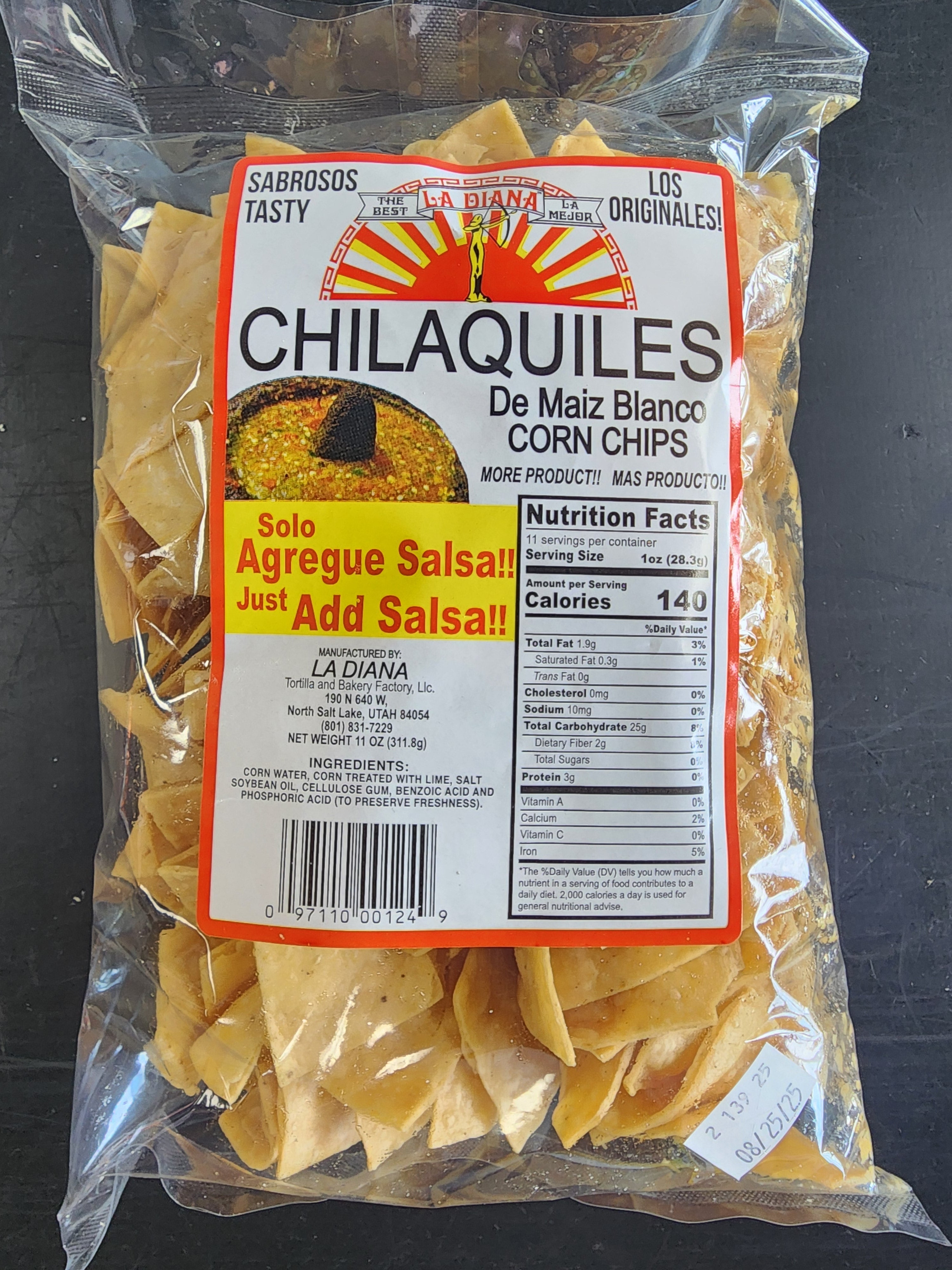 Chilaquiles 11oz La Diana