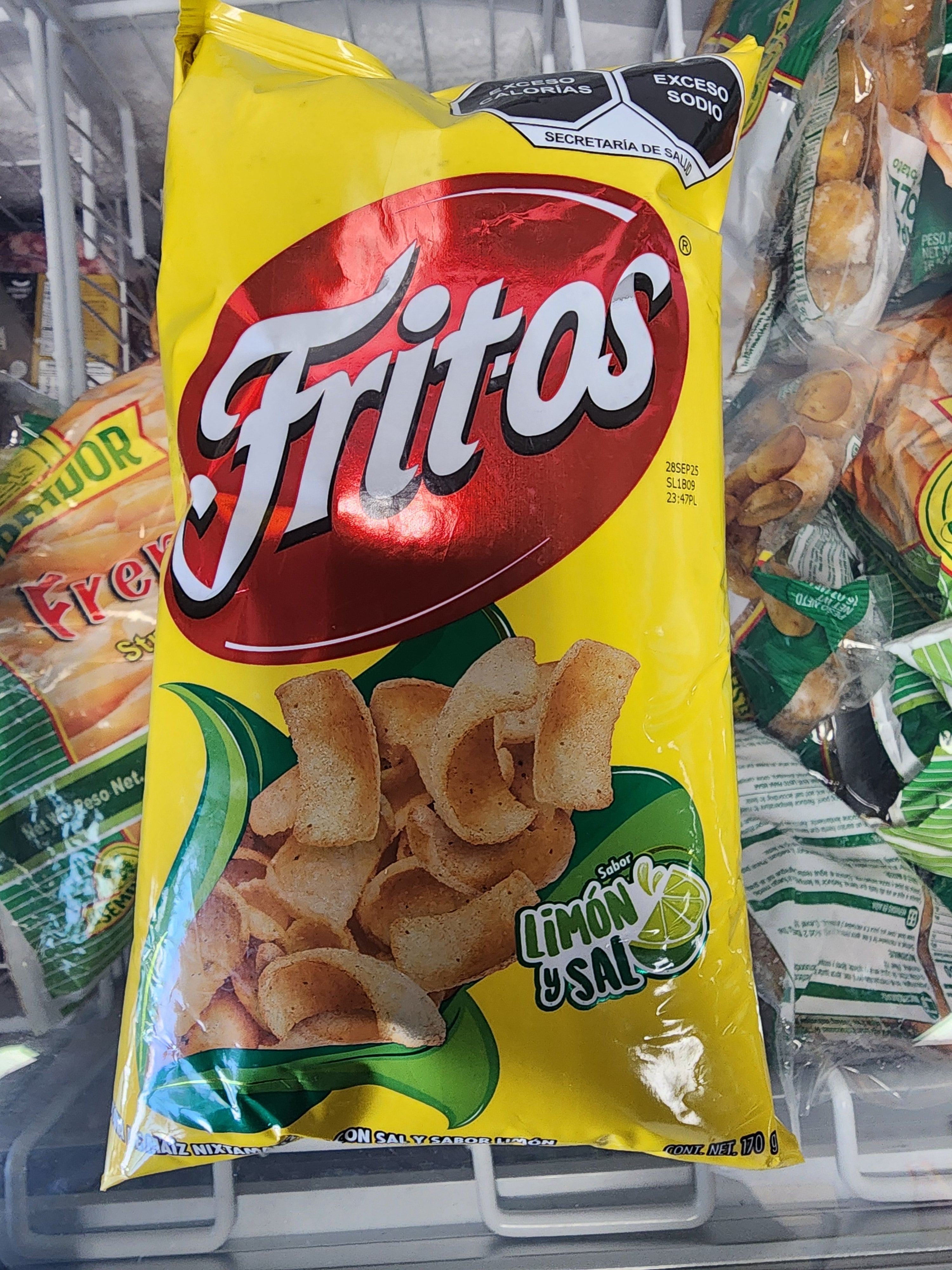 Fritos Limón y Sal 170g
